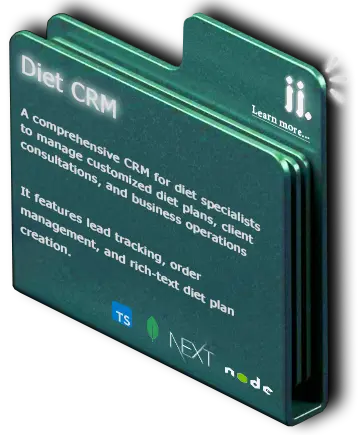 Dynamic Diet CRM tile hover