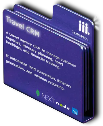 Tour Touch CRM tile hover